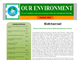 Our Environment - October-2010